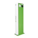 Stație de încărcare EV Ecotap Duo Wide 65000036, Montare la sol, Obturator, 22 kW per Priză