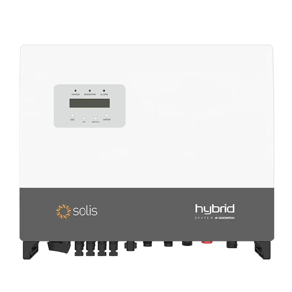 Solis, RHI-3P4K-HVES-5G, 4000 W, Invertor de stocare a energiei hibrid trifazic