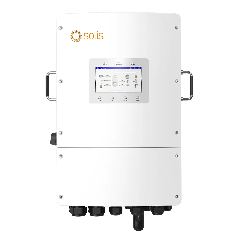 Solis, S6-EH3P10K02-NV-YD-L, 10000 W, Invertor de stocare a energiei hibrid trifazic