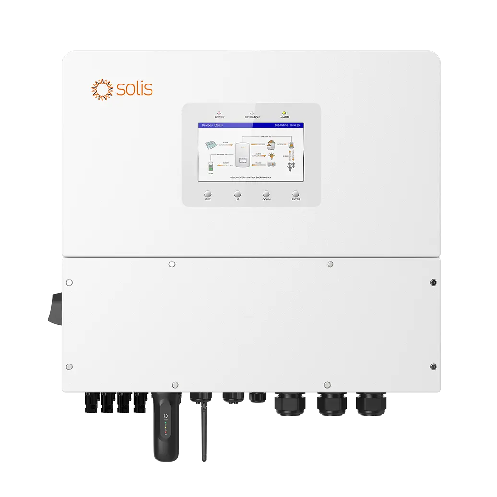 Solis, S6-EH3P15K-H, 15000 W, Invertor de stocare a energiei hibrid trifazic