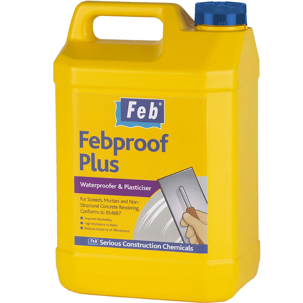 Febproof Plus, Waterproofer and Plasticiser