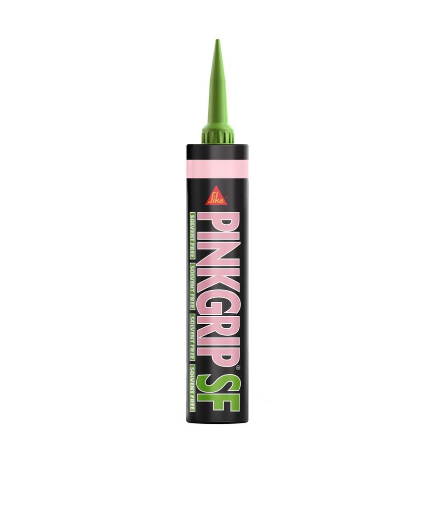 Sika Pinkgrip Solvent Free - SF, Gap Filling Adhesive, Interior, Pink, 380 mL