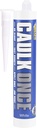 EVERBUILD CAULK ONCE, Premium Quality Acrylic Caulk, Interior, White