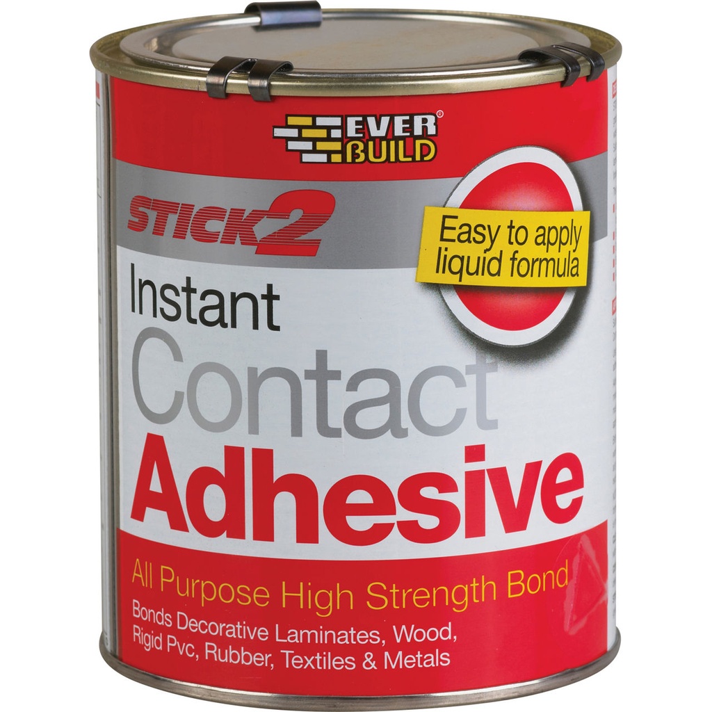 EVERBUILD STICK2 Contact Adhesive, All-Purpose Contact Adhesive, Interior, Beige