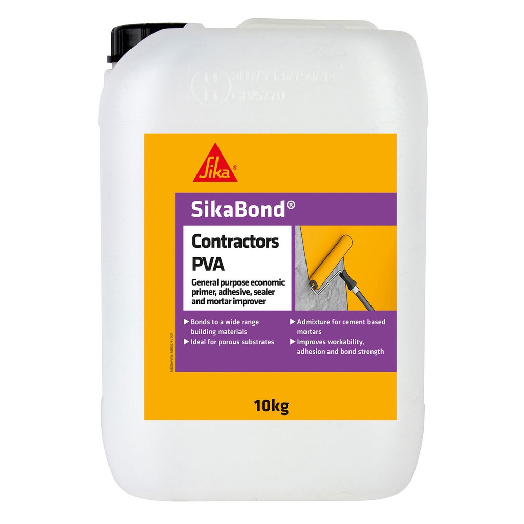 SikaBond Contractors PVA, Multi-Purpose Primer, Sealer & Admixture, Interior, White