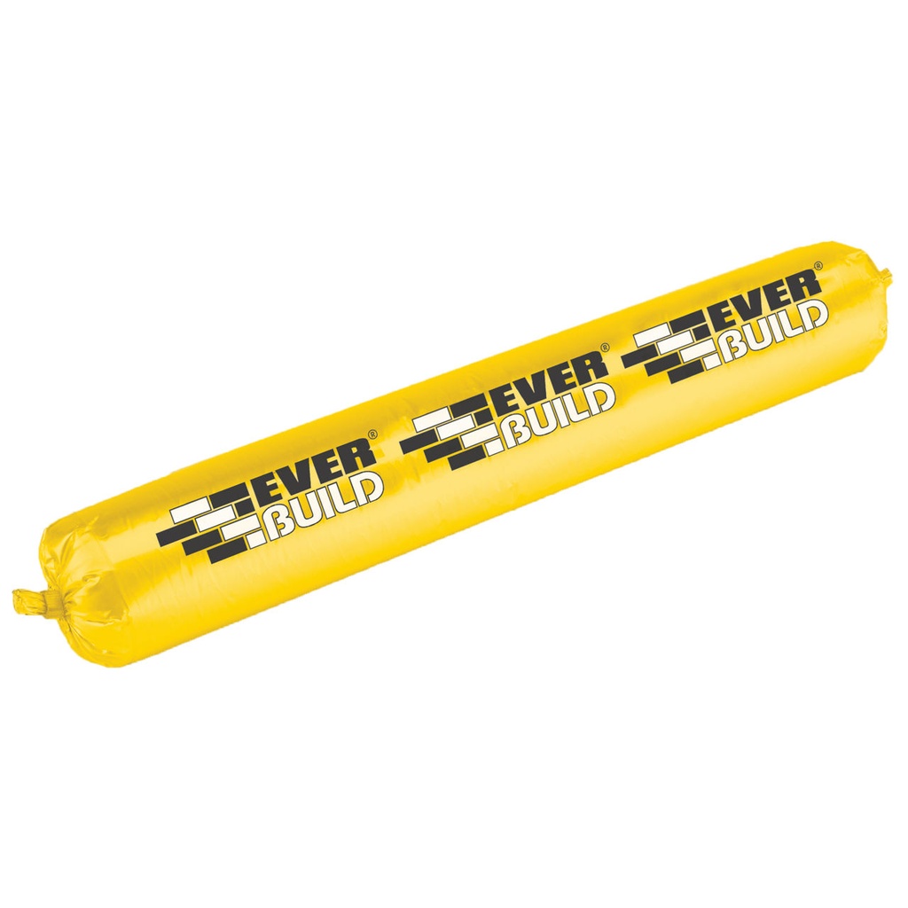 EVERBUILD Tecnic Hybriflex SMP, Hybrid Flooring Joint Sealant High Modulus, Interior & Exterior, Grey, 600 mL