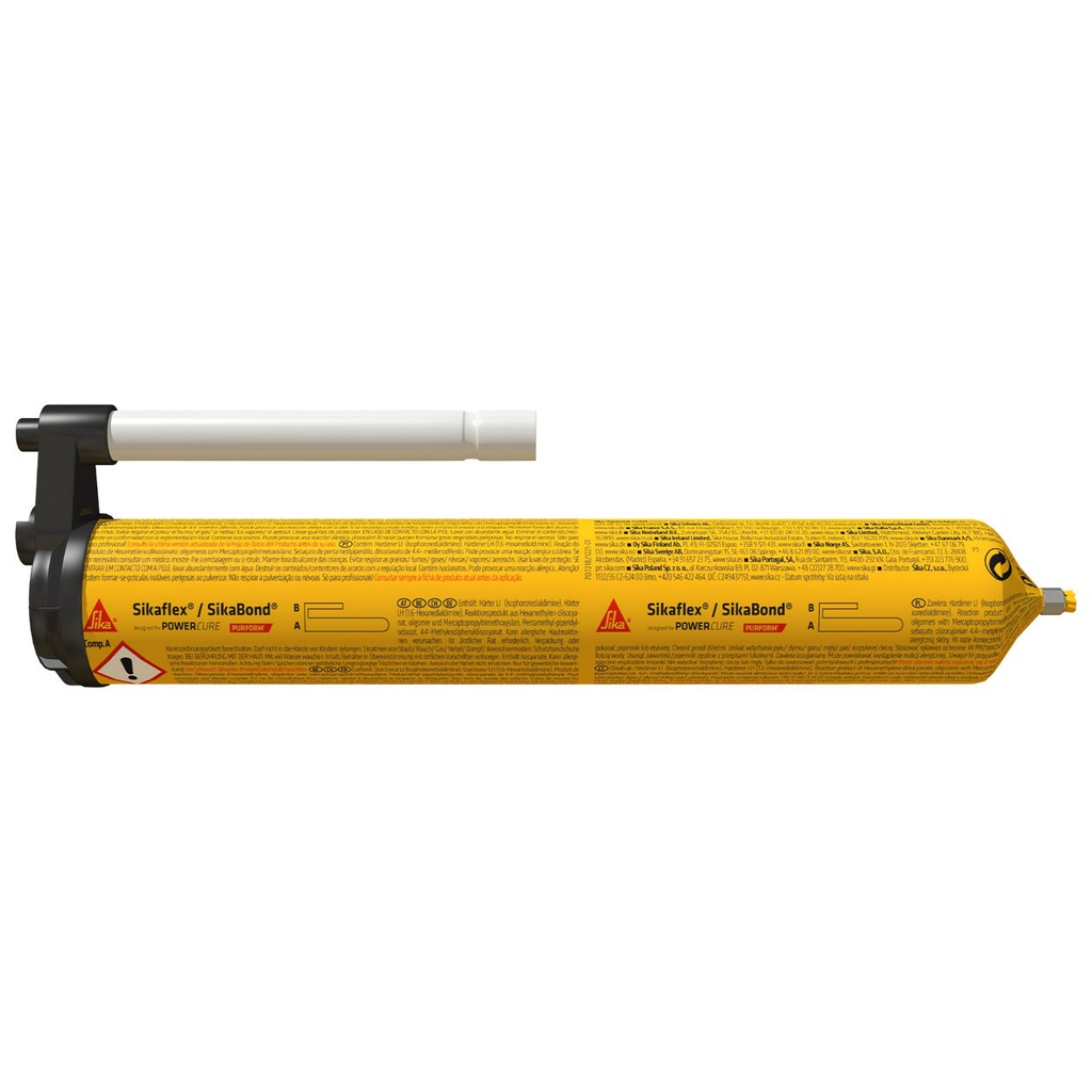 Sikaflex-423 PowerCure, Etansant poliuretanic accelerat pentru rosturi de pardoseala, Interior si exterior, Gri, 600 ml