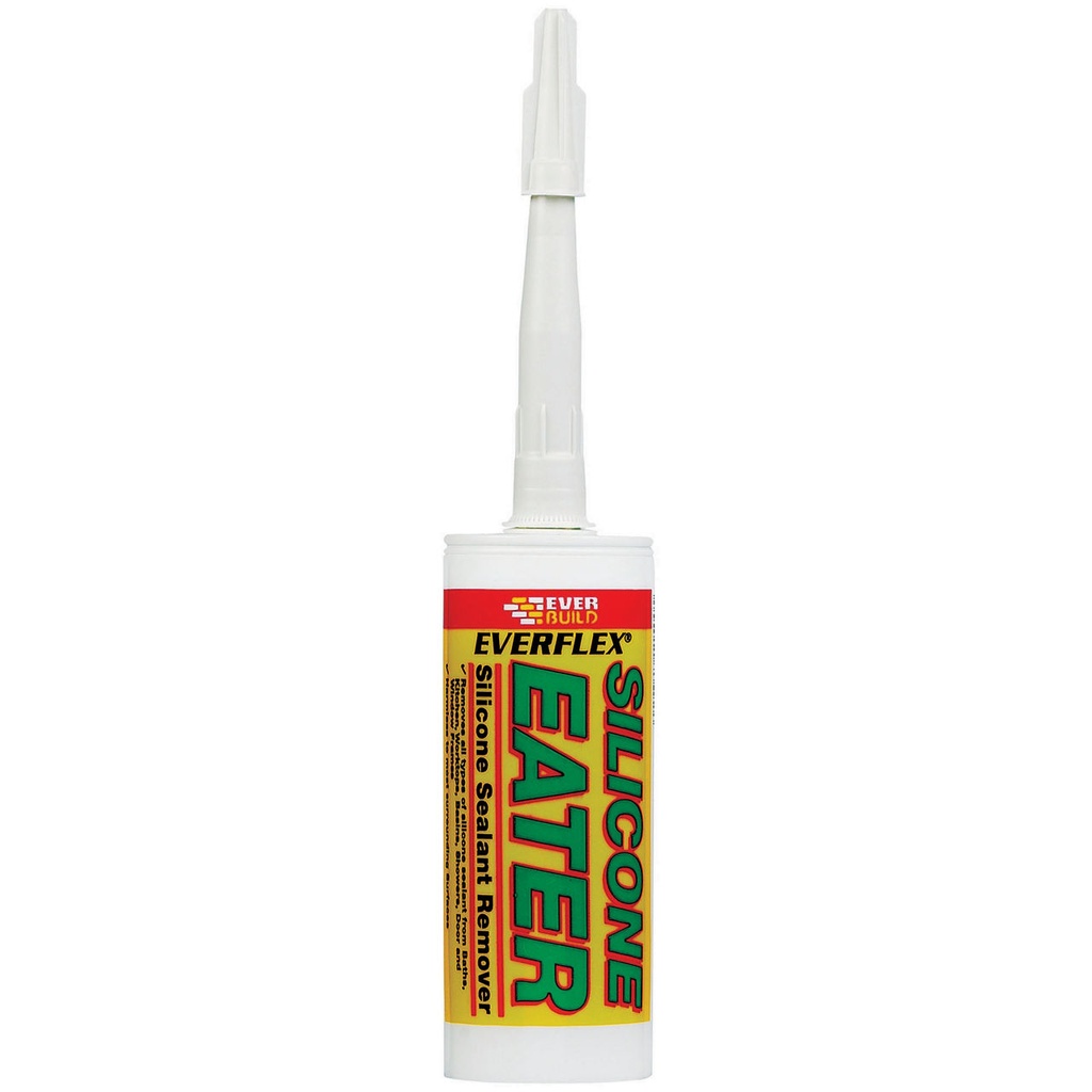 EVERBUILD Silicone Eater, Silicone Sealant Remover, Interior & Exterior, Amber, 100 mL