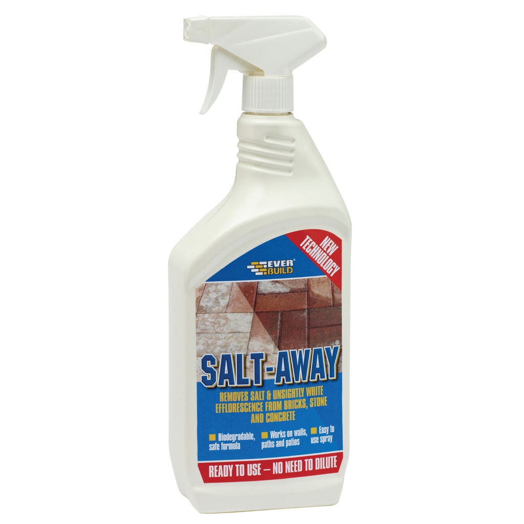 EVERBUILD SALT AWAY , Efflorescence Remover for Bricks & Stone, Exterior, Pale Green