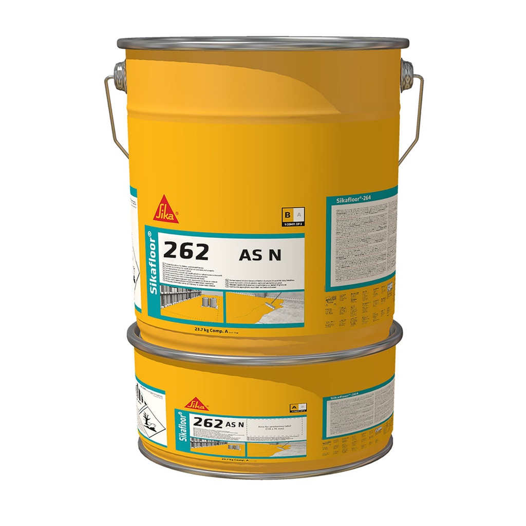 Sikafloor-262 As N, Self-Smoothing Coloured Epoxy Resin with Conductivity, Interior, 25 Kg