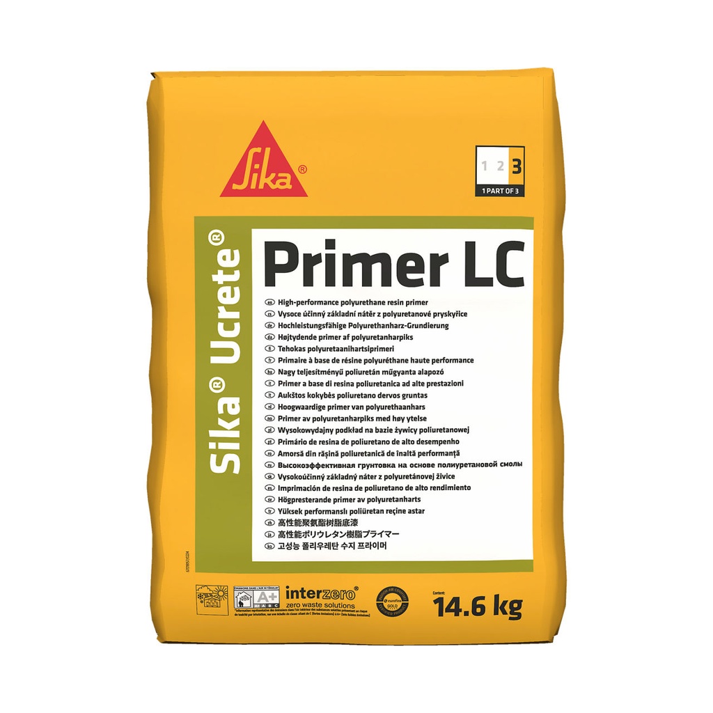 Sika Ucrete PLC, Scratch Coat Primer for Ucrete Floors, Interior, Greyish White, 20.13 Kg