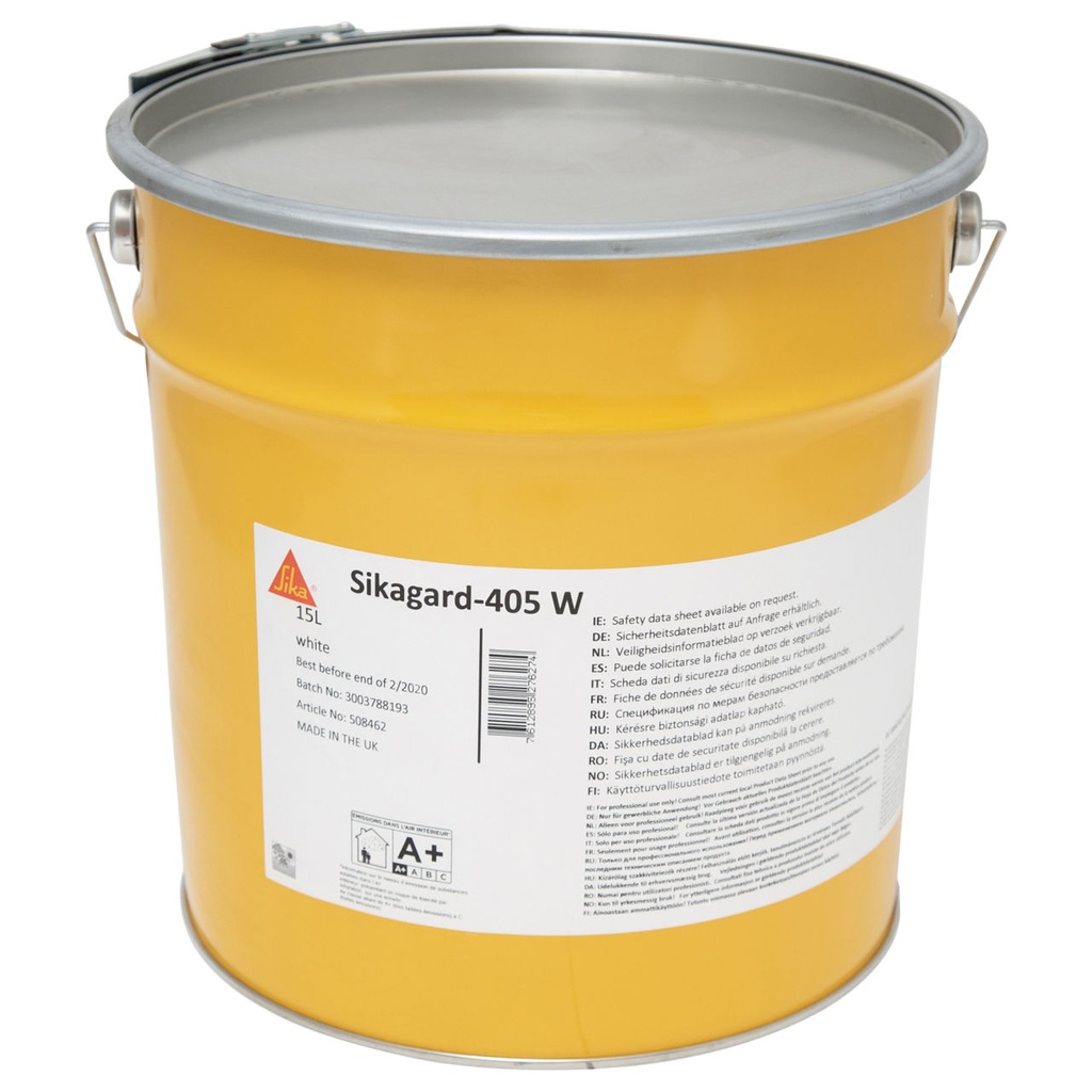 Sikagard-405 W, Mid-Sheen Acrylic Coating with Preservative, Interior & Exterior
