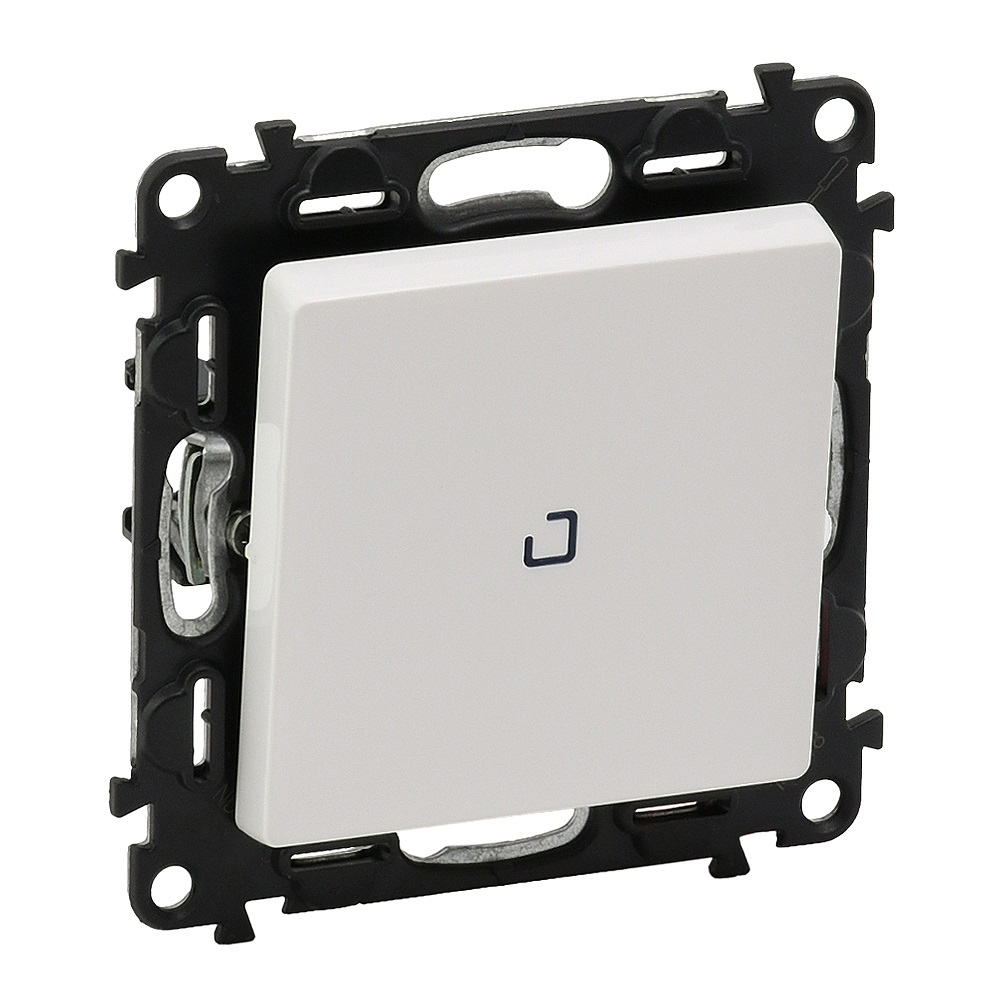 LEGRAND 752112, Reversing Button with Control Light Valena Life, 6 A, 250 V, White