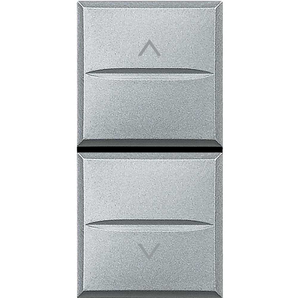 BTicino HC4027, Buton Pentru Comandă Storuri Rulante Axolute, Aluminiu, 1 Modul