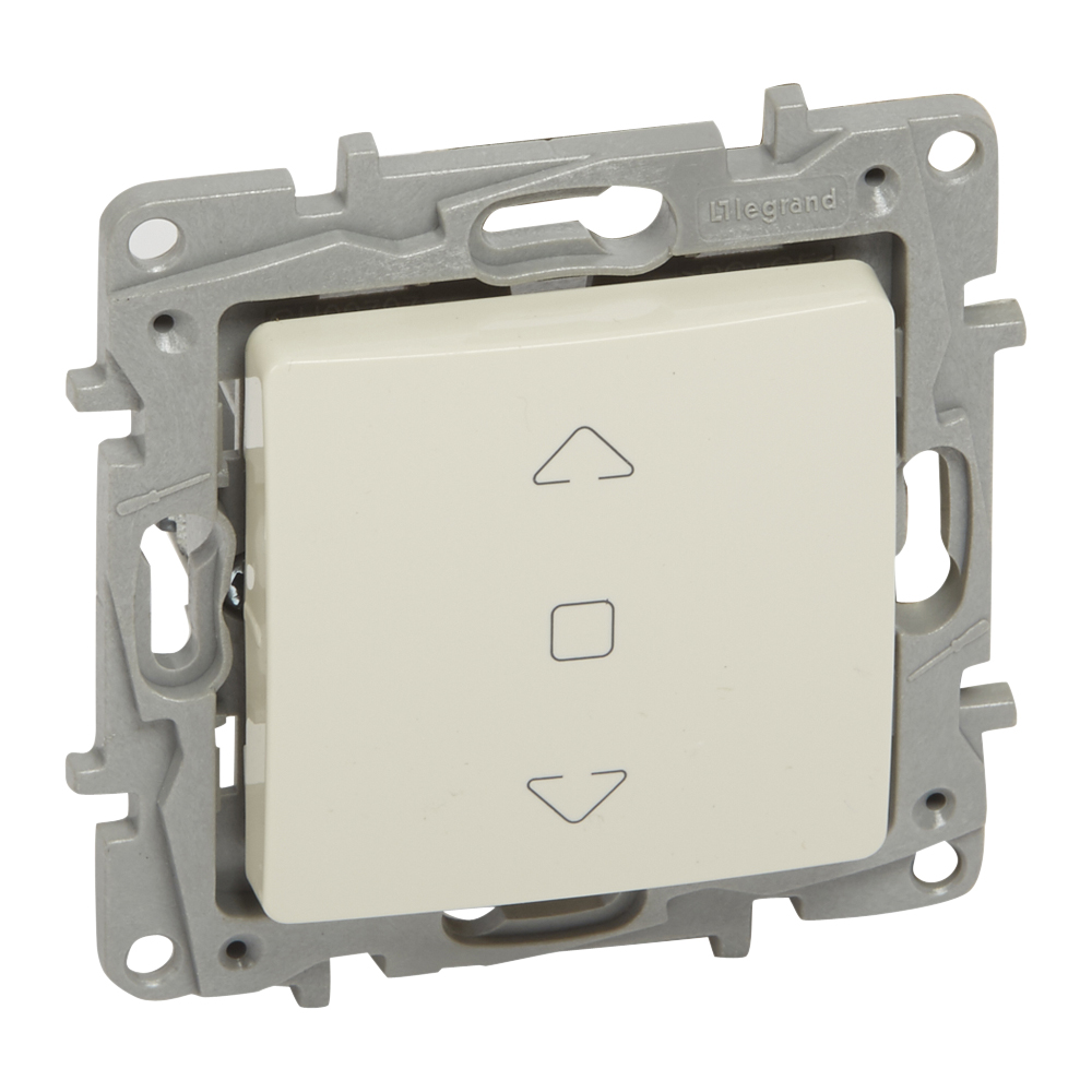 Legrand 764612, Buton, Comanda Pentru Storuri Niloé, 3 Pozitii, Ivoar