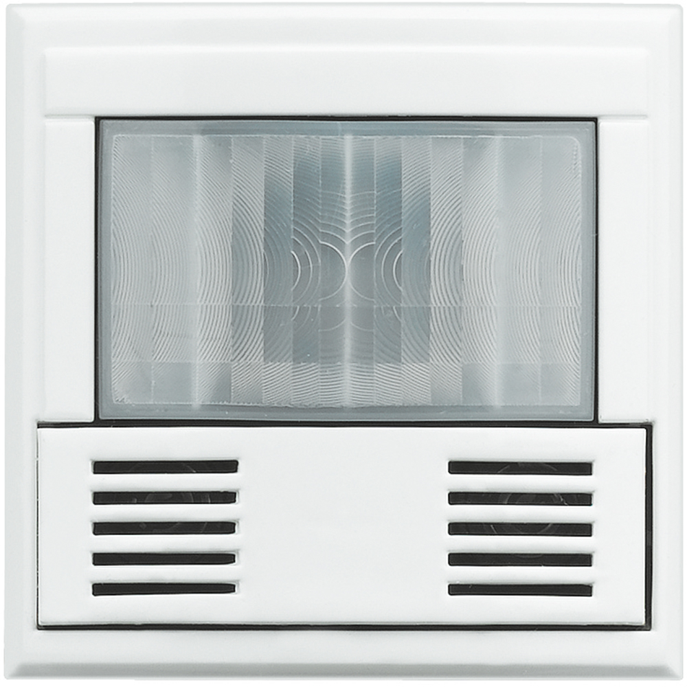 BTicino HD4433, Detector Prezență Cu 3 Fire Cu Neutru Axolute, Alb, 2 Module