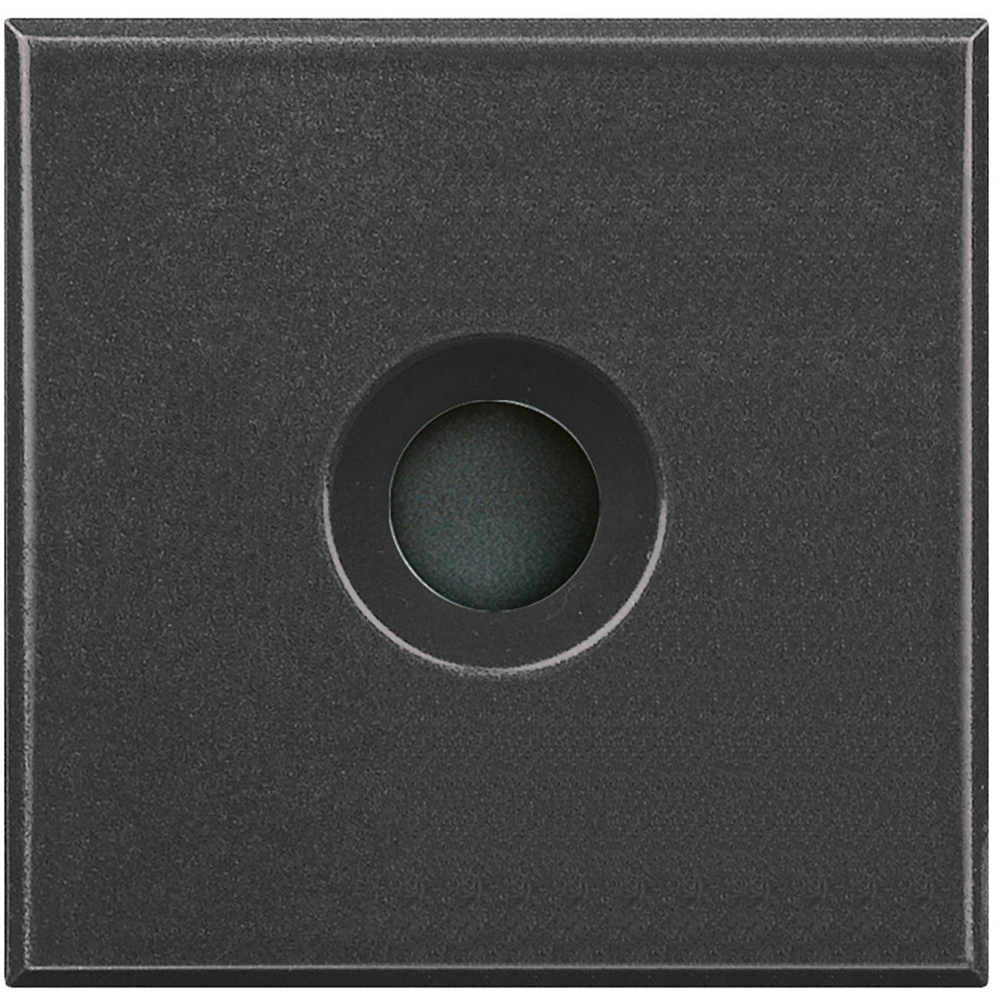 BTICINO HS4954, Axolute Cable Outlet, Anthracite, 2 Modules
