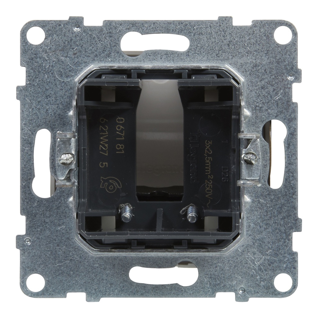 LEGRAND 721142, Cable Outlet, IP21, White