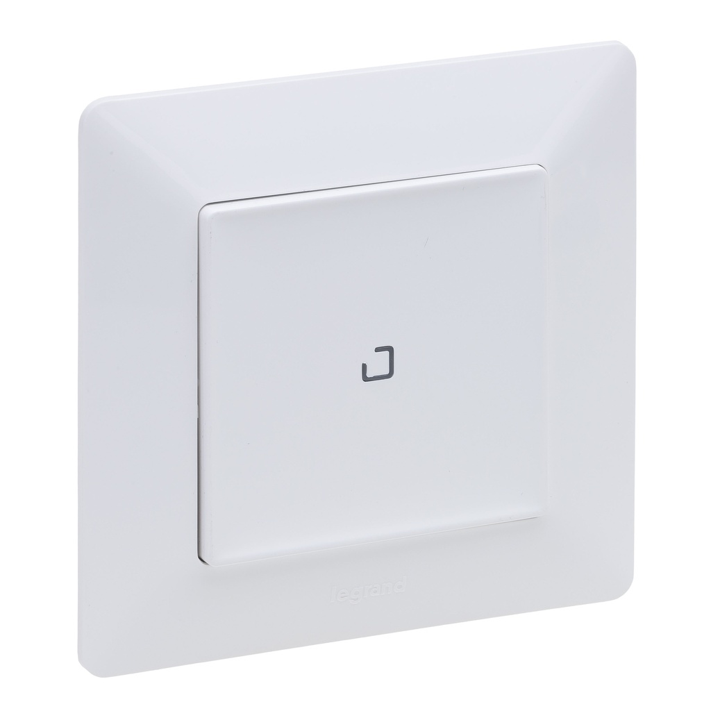 LEGRAND 752166, Switch Connected to Neutral (with Dimmer Option) 150W Valena Life with Netatmo, White