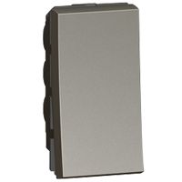 LEGRAND 572508, 10A Cross Switch 1 Mode Square Magnesium