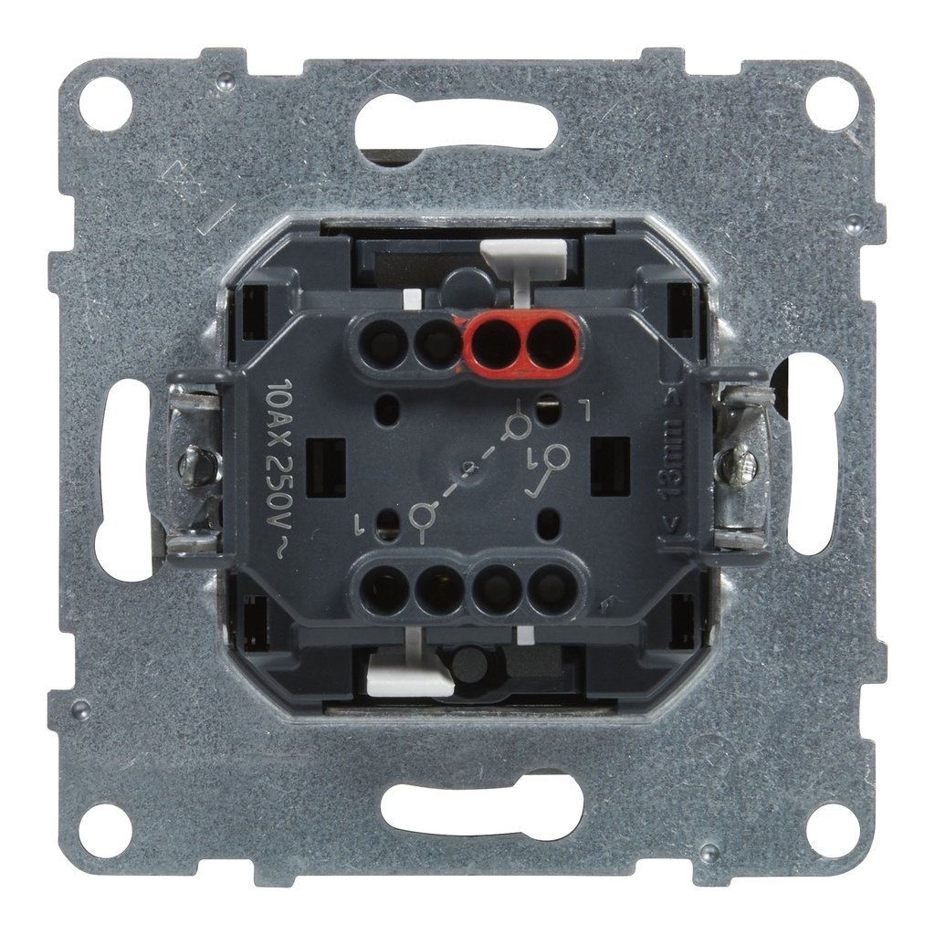 LEGRAND 721301, Simple Switch, 10AX, Auto Term. Alu