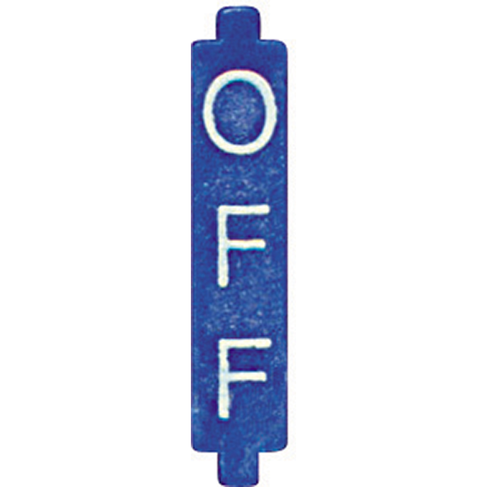 BTICINO 3501/OFF, Configurator Pin, "OFF"