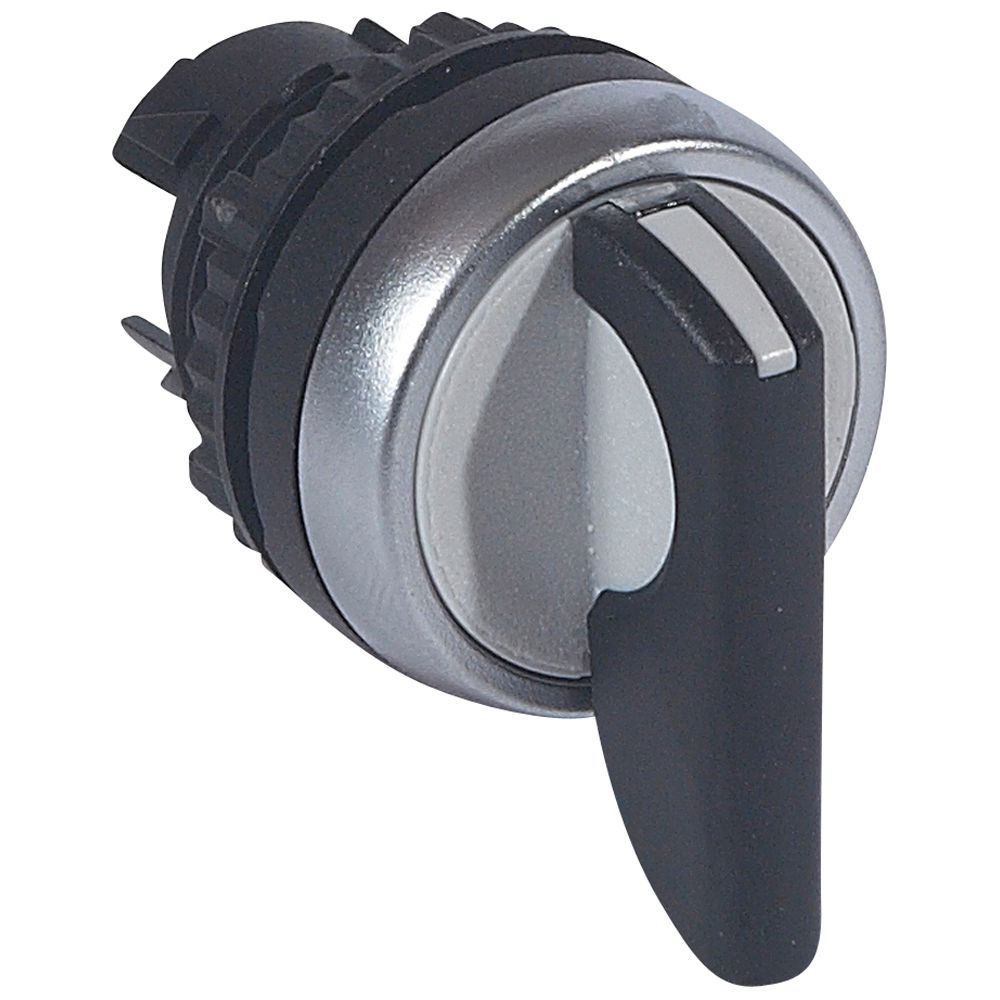 Legrand 023943, Cheie De Comanda Cu Maneta Lunga Neagra Osmoz, 3 Pozitii Cu Revenire La 0, 45°