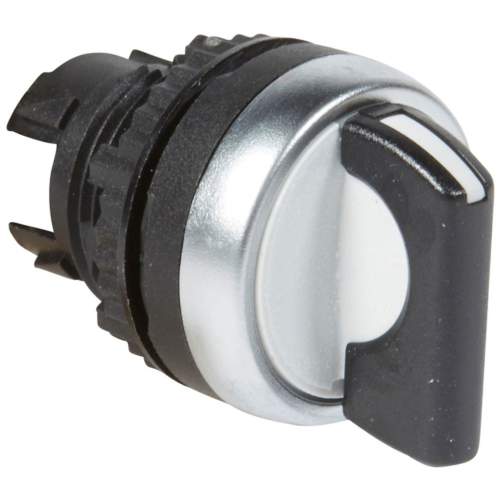 Legrand 023928, Cheie De Comanda Cu Maneta Standard Osmoz, 3 Pozitii Cu Revenire La 0, 45°, Negru