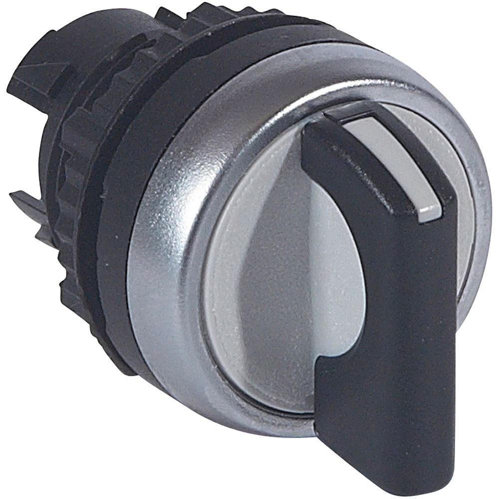 Legrand 023927, Cheie De Comanda Cu Maneta Standard Osmoz, 3 Pozitii Cu Revenire De La Drapta La 0, 45°, Negru