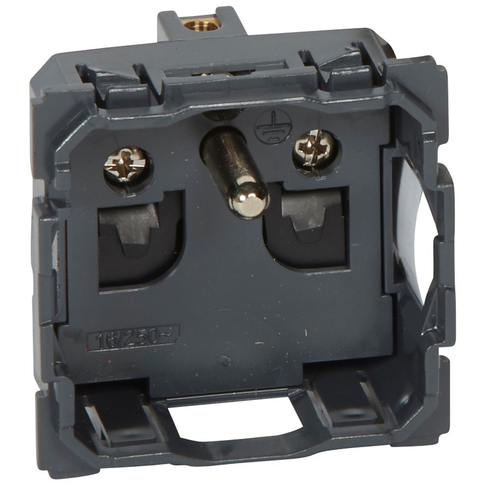 Legrand 067113, Priză Germania Curent Standard Francez Céliane 16 A 250V 2P+T, Borne Cu Șuruburi