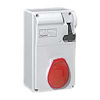 Legrand 056613, Unitate Cambinata P17 Fara Sina 125X220 IP 44 380/415 V, 32 A, 3P+E