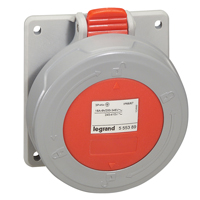 Legrand 555488, Priza Pentru Usa Germania Tablou P17- IP66/67 380/415 V, 32 A, 3P+E