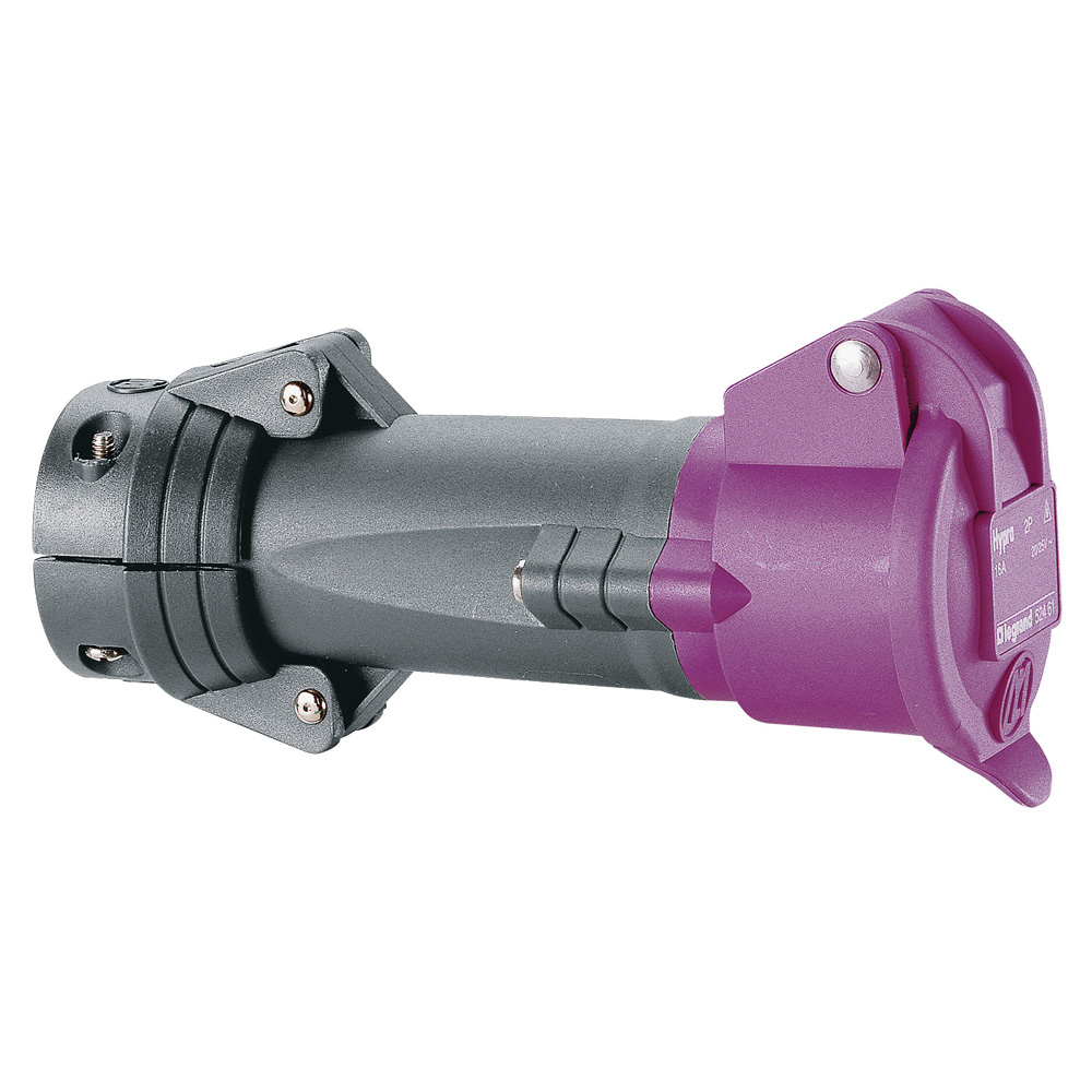 Legrand 052461, Priză Mobilă Hypra IP 44 20/25 V, 16 A 2P, Plastic