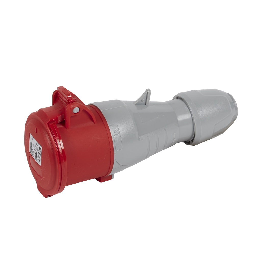 LEGRAND 555217, Mobile Socket P17, IP44, 380/415 V, 32 A, 2P+E