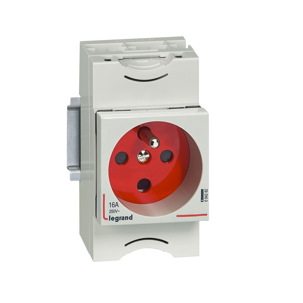 Legrand 004282, Priză Germania Curent 10/16 A 250 V, 2P+T, Cu Cleme Și Cu codificare