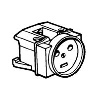 LEGRAND 004290, Power Socket, 20 A, 400 V, 2P+E, with Terminals