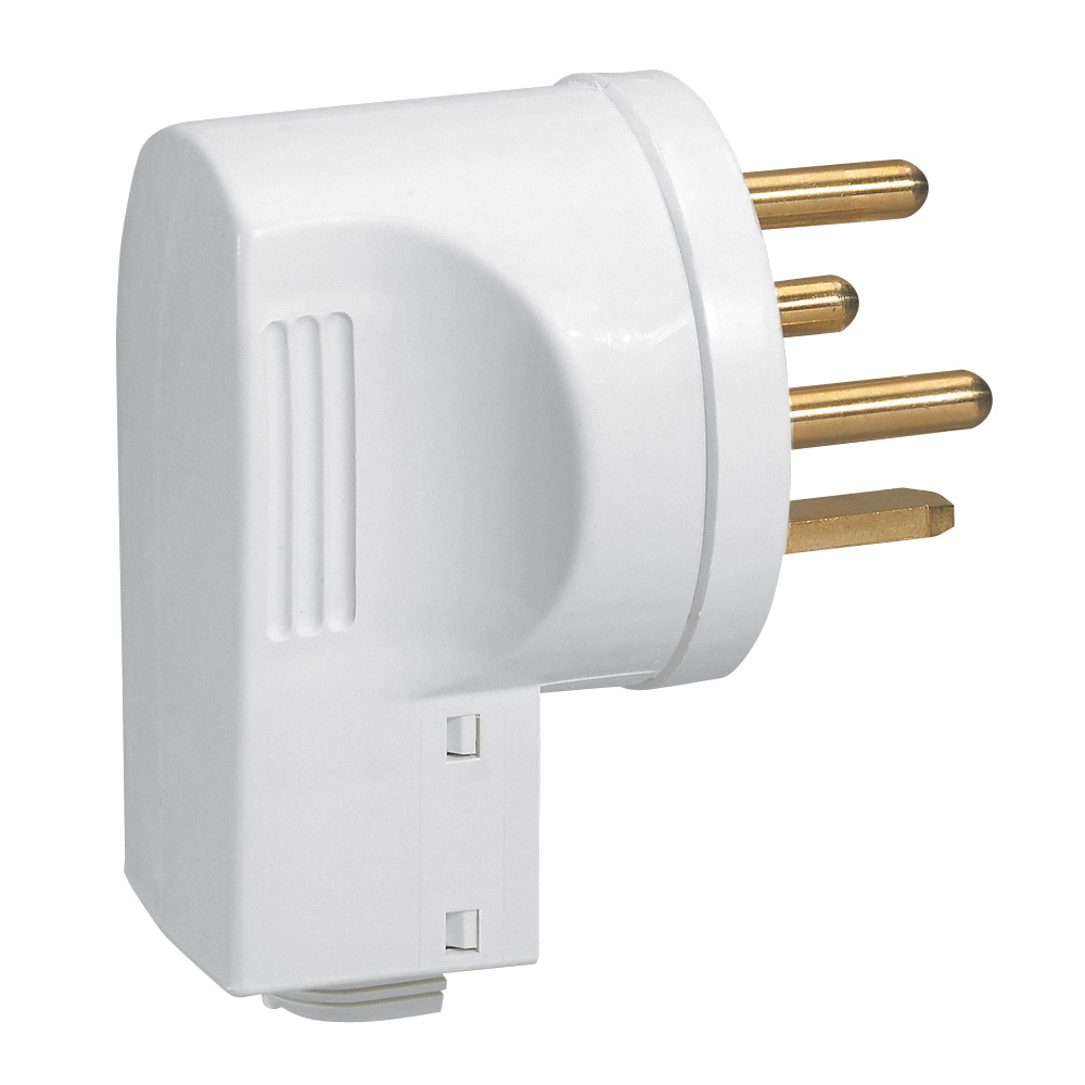 LEGRAND 055805, 32 A Plug, Plastic Side Outlet, 3P+E