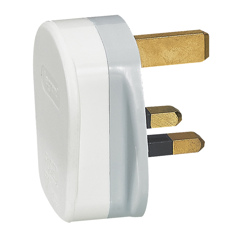 LEGRAND 650013, British Standard Plug, 2P+T, 13 A, 250 V, without CE Marking