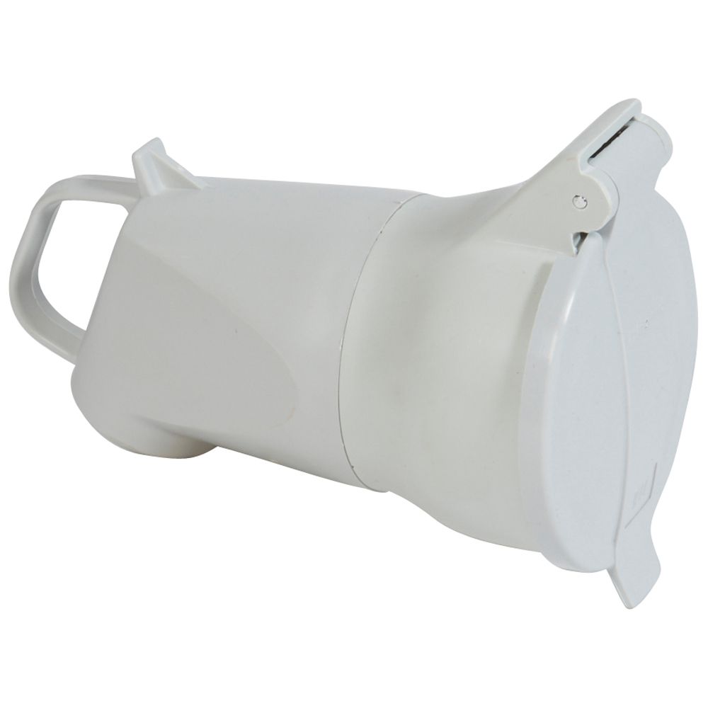 Legrand 055865, Prelungitor Plexo 32 A, 3P+T, IP44, IK08, Mâner Cu Ieșire Laterală, Cenușiu