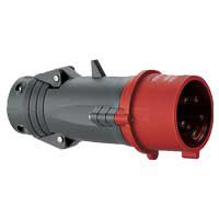LEGRAND 052943, Hypra Straight Plug, IP 44, 380/415 V, 32 A, 3P+E, Plastic