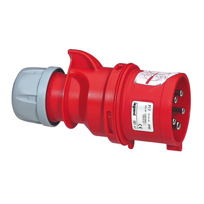 Legrand 058141, Fisa Pentru Inversor De Faze P17, IP 44, 380/415 V, 32 A, 3P+N+E