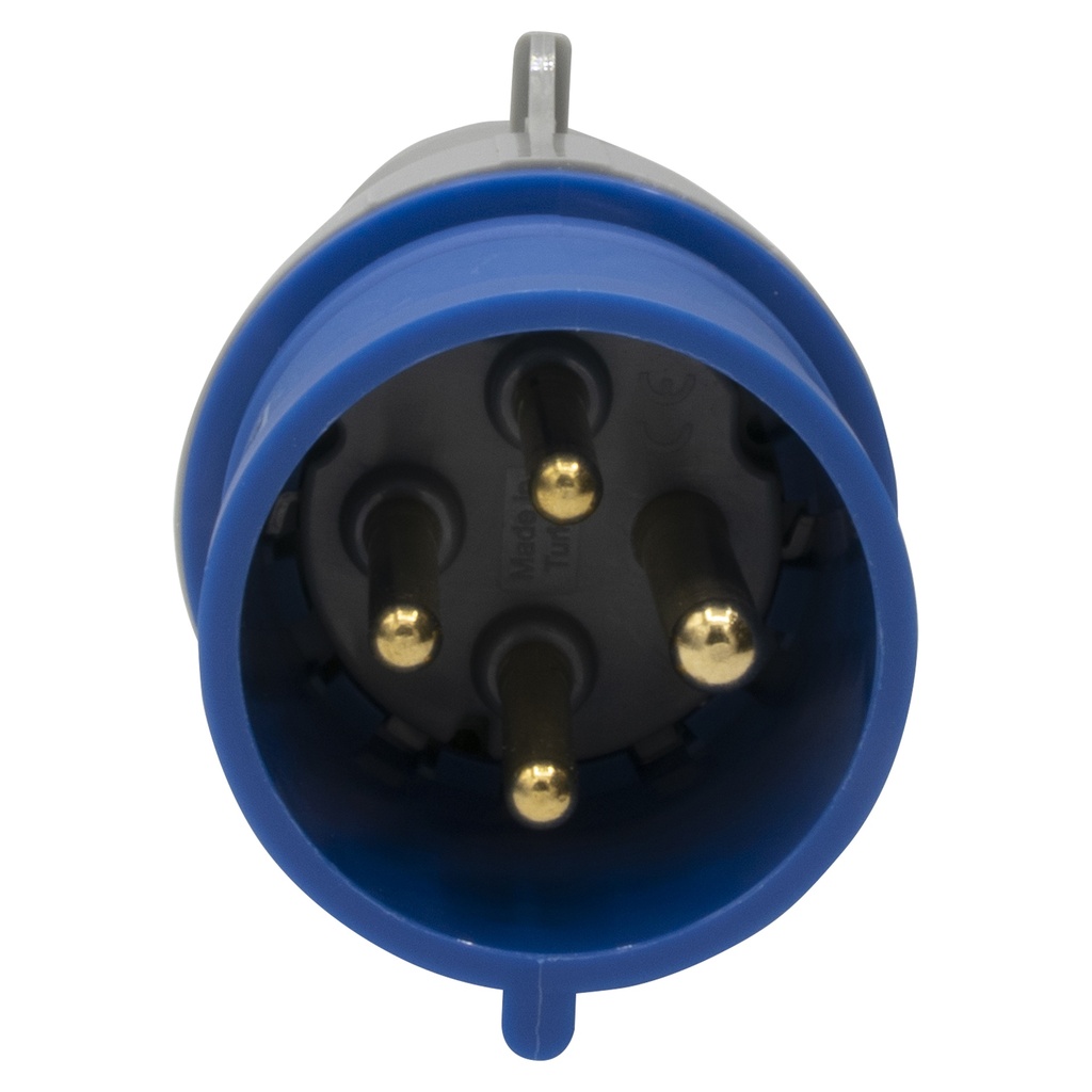 LEGRAND 555235, P17 Straight Plug, IP44, 200/250 V, 32 A, 3P+E