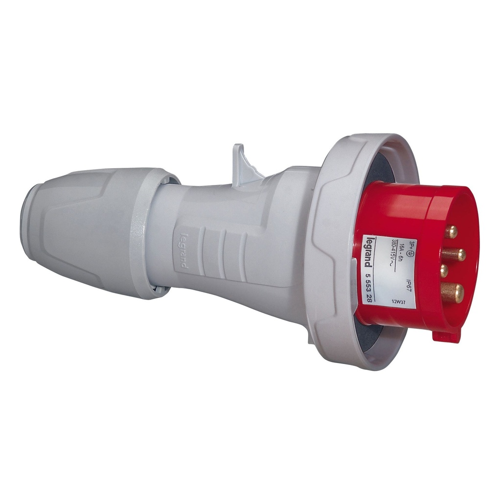 Legrand 555328, Fisa Dreapta P17, IP66/67, 380/415 V, 16 A, 3P+E
