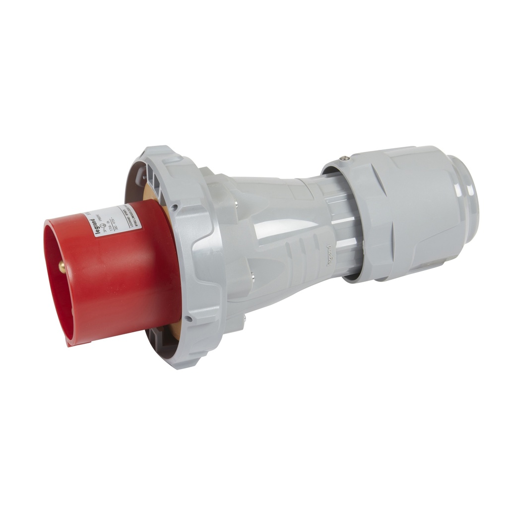 LEGRAND 555628, Straight Plug 125A 3P+Pe 415V IP66/67