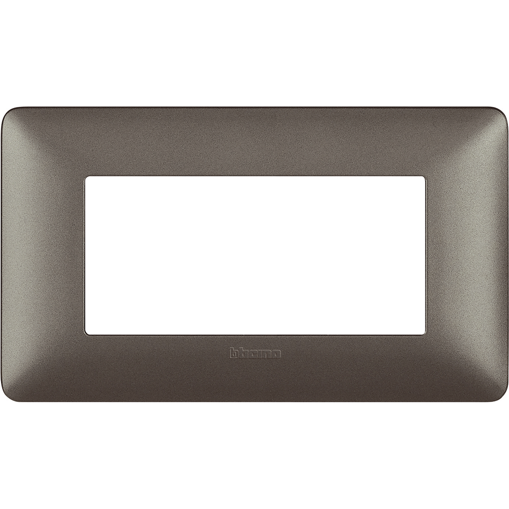 BTICINO AM4804MIR, Matix, Frame 4 Modules, Iron