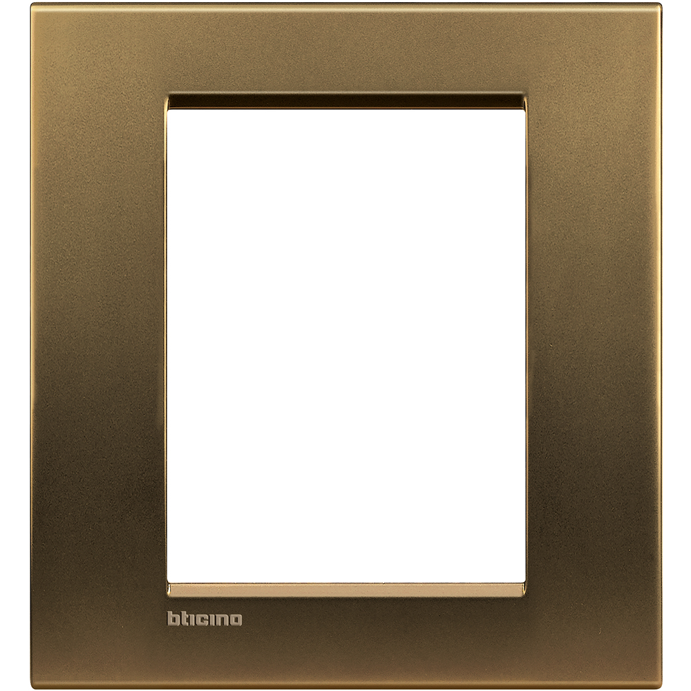 BTICINO LNA4826BZ, Living Light 3+3 Bronze Frame
