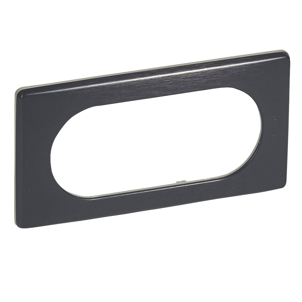 Legrand 068985, Placă Céliane, Metal, 4/5 Module, Carbon