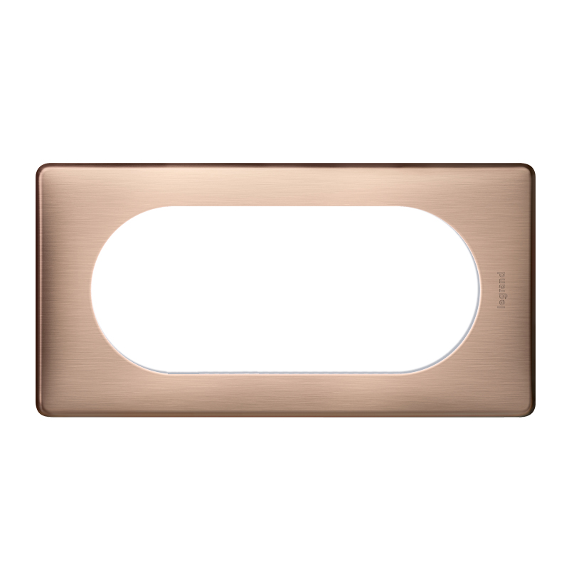 Legrand 069075, Placă Céliane, Metal, 4/5 Module, Cupru