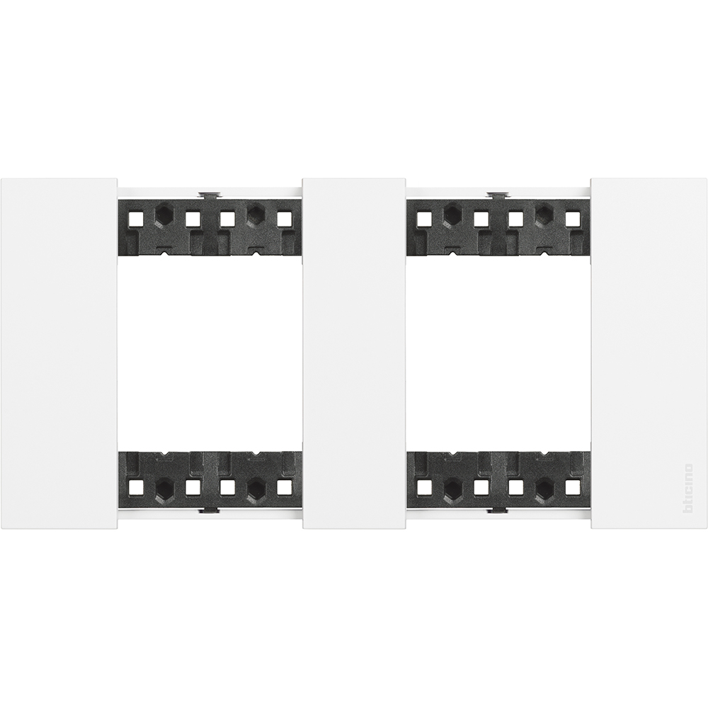 BTicino KA4802M2KW, L.Now, Rama 2x2 module, Alb