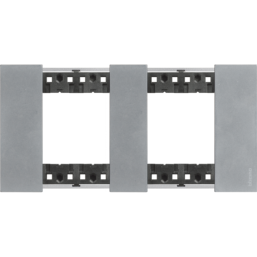 BTicino KA4802M2NW, L.Now, Ramă 2x2 Module, Moon